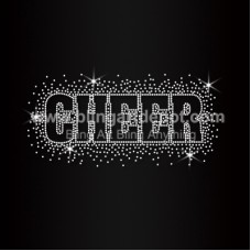 Cheer Rhinestone Hotfix Transfers